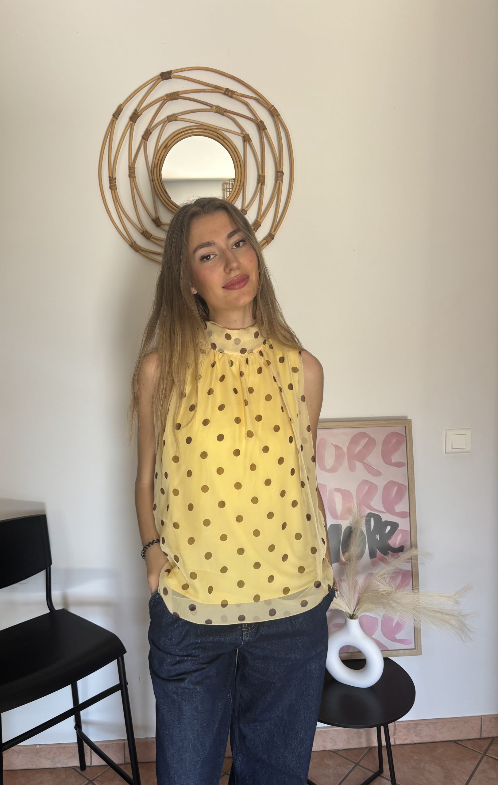 Top pois col foulard – Image 4