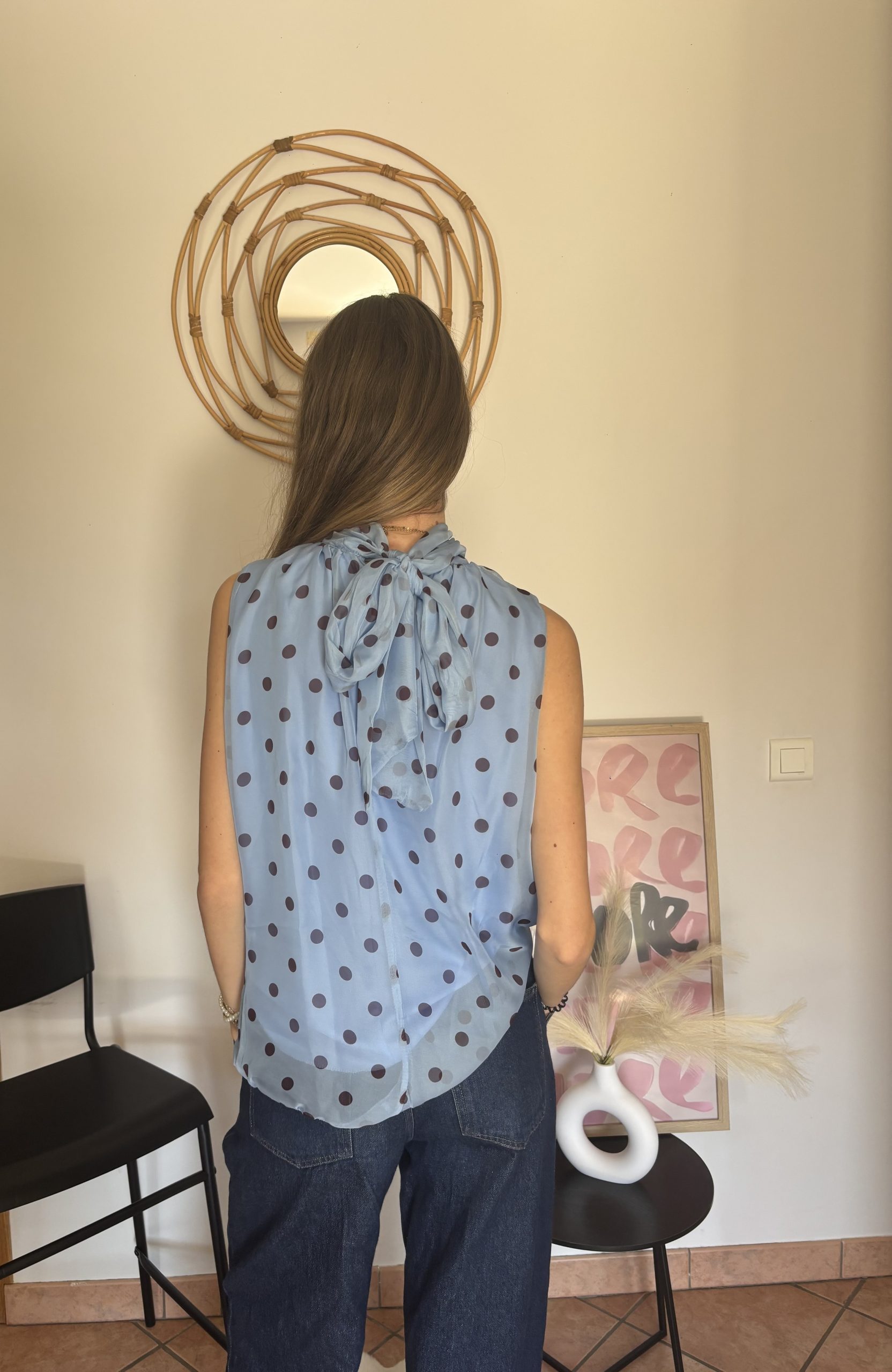 Top pois col foulard – Image 3